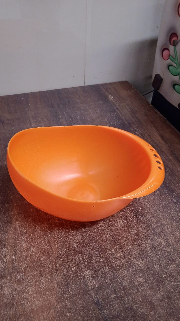 Virgin Rice Bowl Durable Plastic Strainer, Water Strainer | Vegetable & Fruits Washing Bowl Virgin Rice Bowl Durable Plastic Strainer, Water Strainer | Vegetable & Fruits Washing Bowl